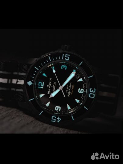 Blancpain x swatch оригинал