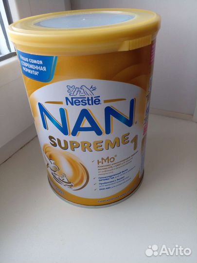 1 запечатанная банка смесь NAN Nestle 1 c рождения