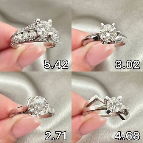 Уникальные кольца с бриллиантами Оригинал 585\750 объявление продам