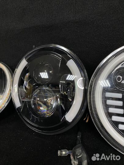 Светодиодные фары на ниву новые