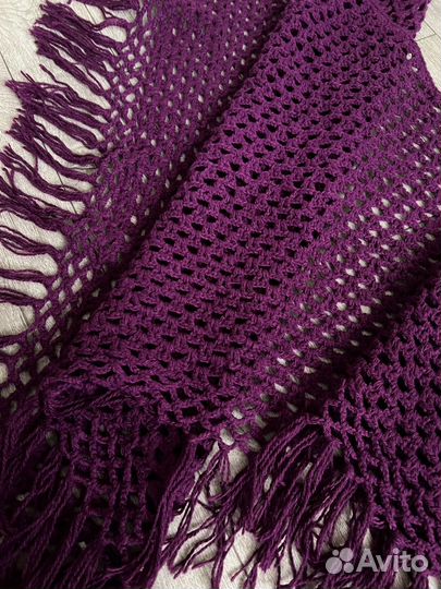 Палантин шаль шарф ручной работы