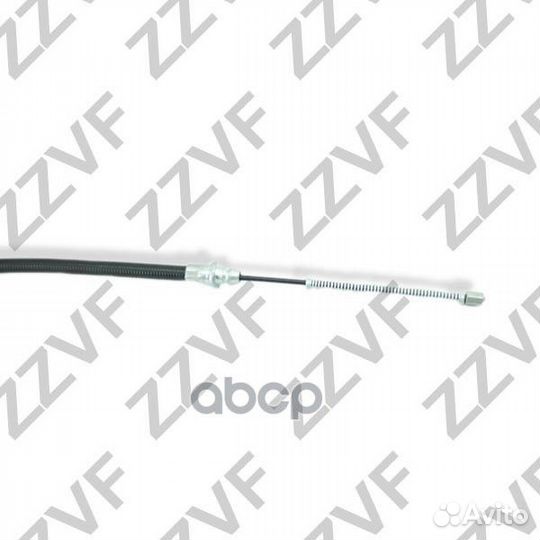 Трос стояночного тормоза fiat panda (03-12) 517