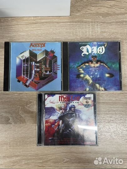 Музыка на CD, металл