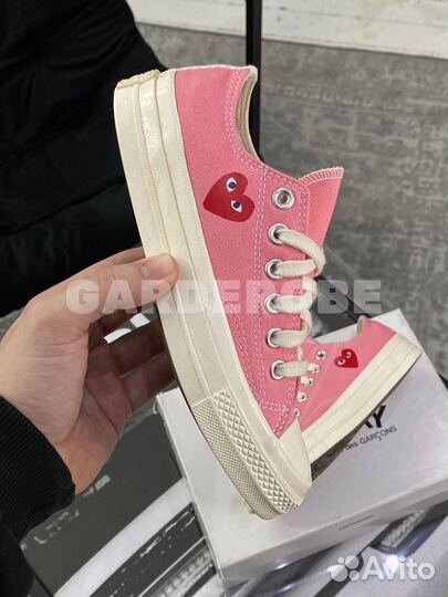 Кеды Converse CDG Play розовые