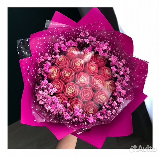 Съедобные букеты для женщин