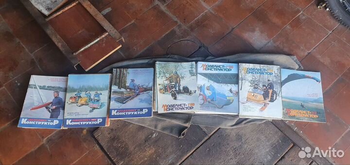 Журналы Моделист Конструктор 1988-1992