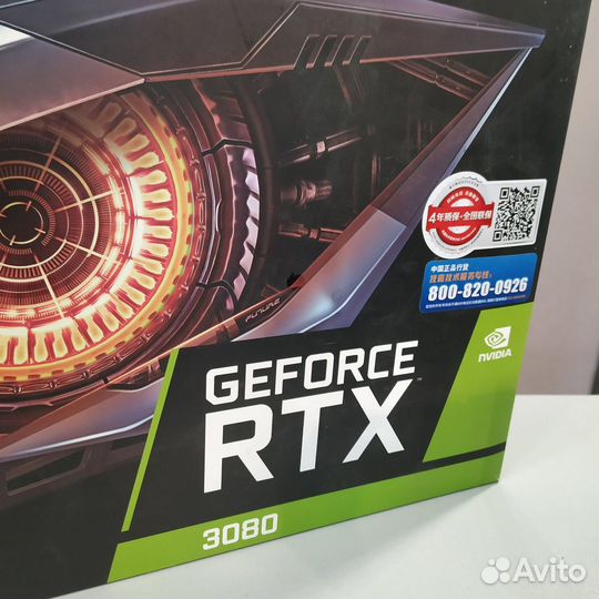 Видеокарта gigabyte GeForce RTX 3080 gaming OC 10G
