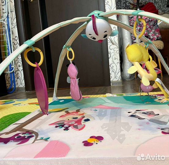 Развивающий коврик tiny love принцесса