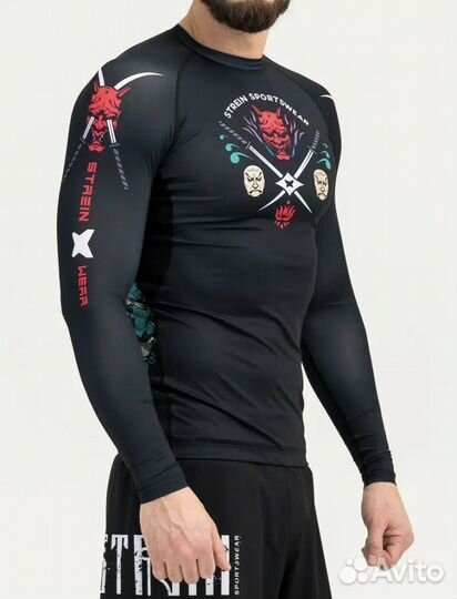 Рашгард мужской с длинным рукавом новый