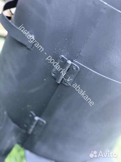 Печь для казана с трубой 8-10 литров