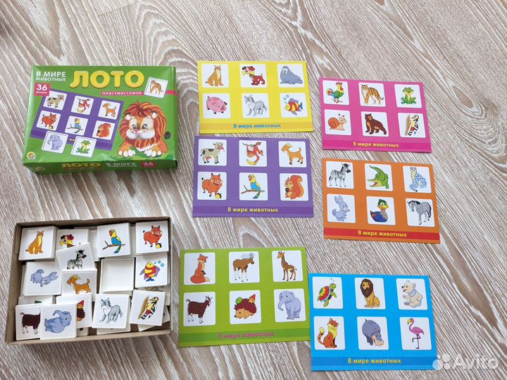 Новые игрушки Лото кубики пазлы инструменты