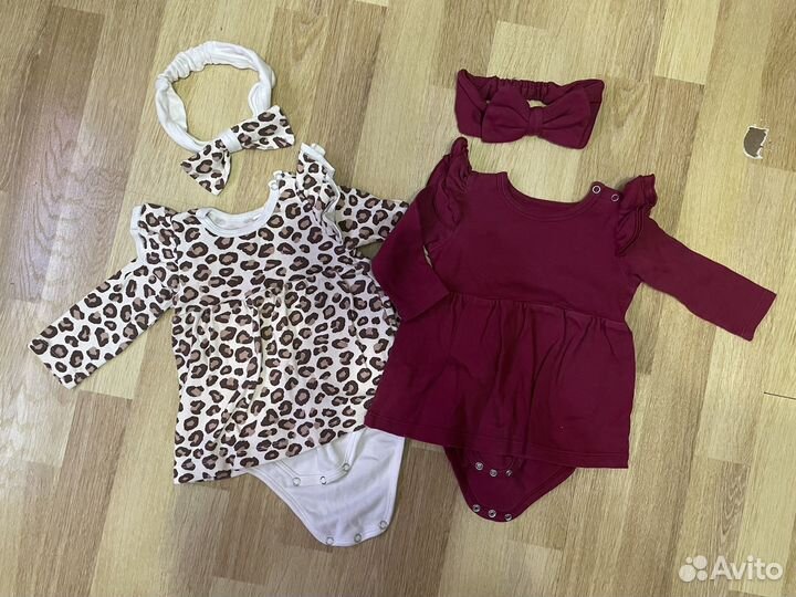 Платья для девочки пакетом 74 размер