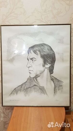 Портрет Владимира Высоцкого