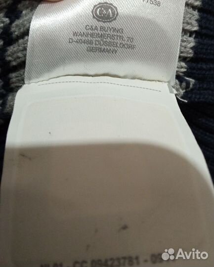 Свитер хлопок, 44-46, C & A, Германия