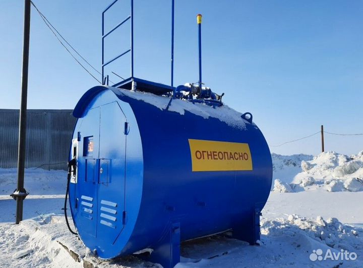 Контейнерная АЗС для нужд предприятия