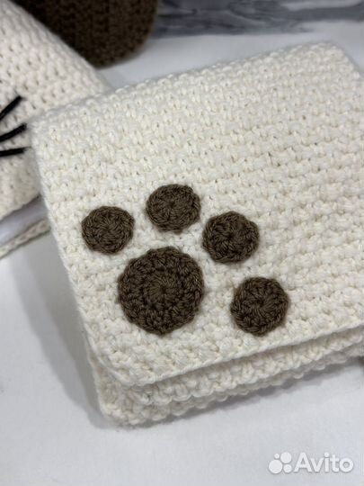 Комплект шапка и шарф