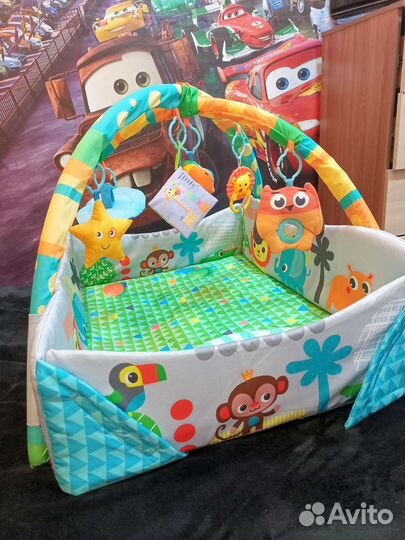 Развивающий коврик happy space новый в коробке