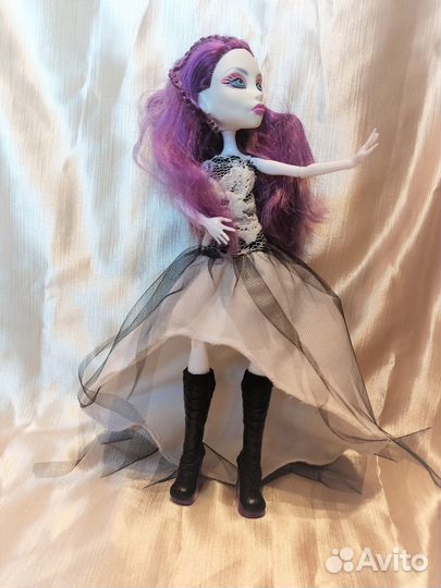 Платье для куклы-монстра. Стиль Труп невесты