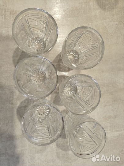 Стаканы хрустальные СССР