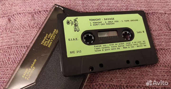 Savage Tonight аудиокассета оригинал