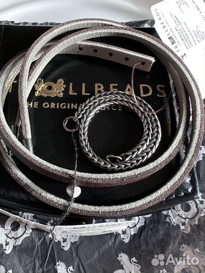 Основа лисий хвост/клюа Trollbeads новое