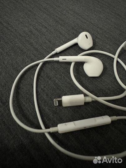 Наушники apple earpods lightning оригинал