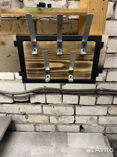 Мини вешалка лофт