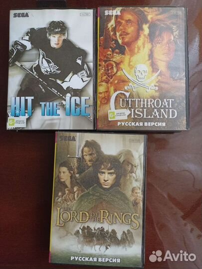 Картриджи sega