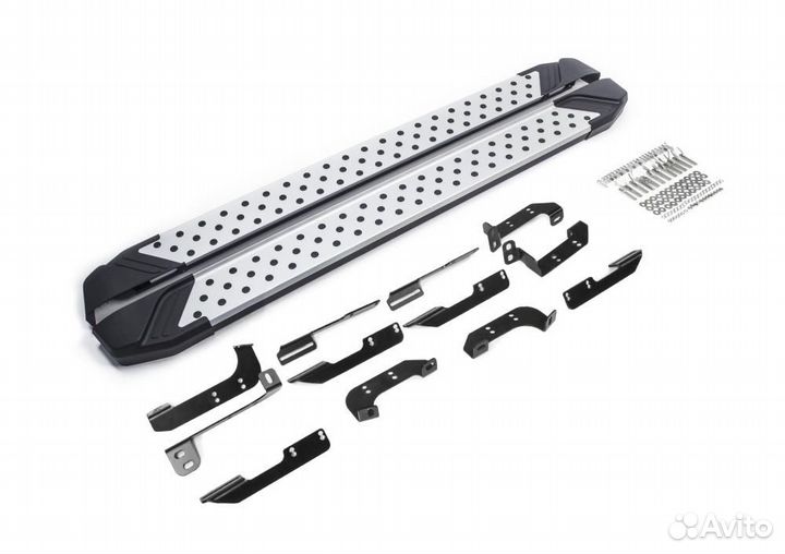 Пороги Подножки Kia Seltos 2019- 