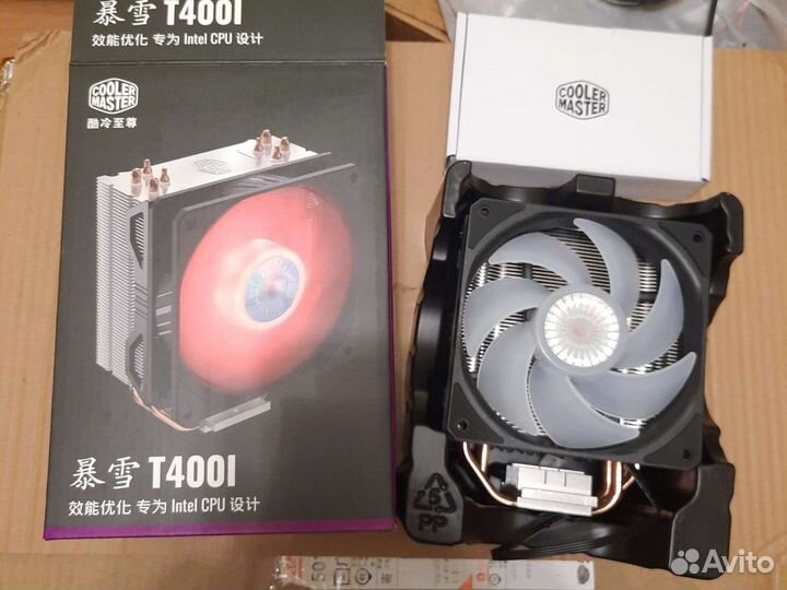 Cooler Master t400i новый кулер процессорный