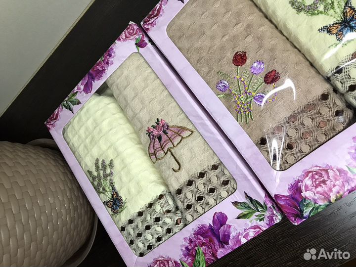 Подарочный набор полотенец