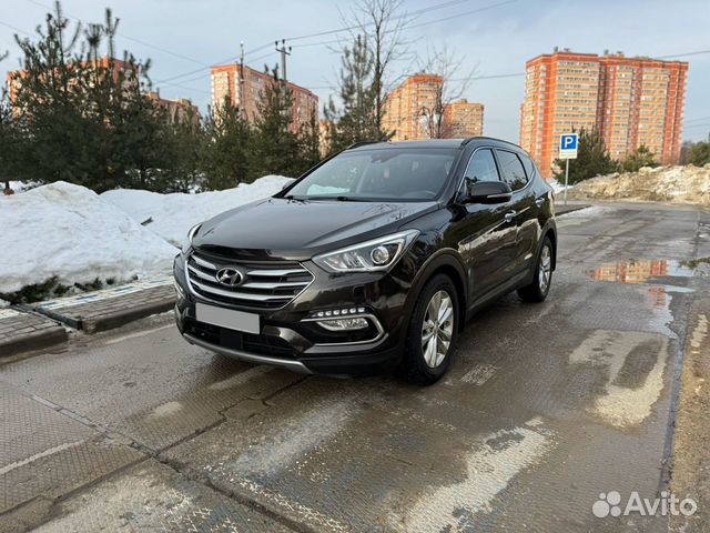 Hyundai Santa Fe 2.2 AT, 2017, 131 000 км объявление продам