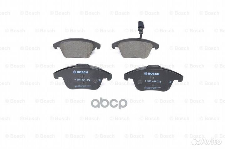 0 986 494 372 колодки дисковые передние VW Tig