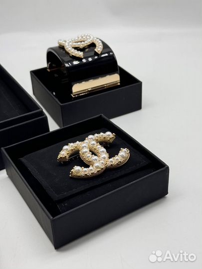 Серьги chanel