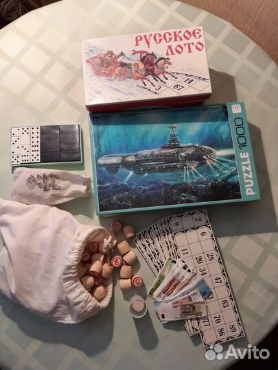 Набор: Лото, Домино, Пазл и головоломка