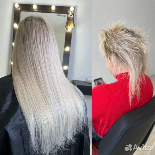 Наращивание волос, обучение Екатеринбург