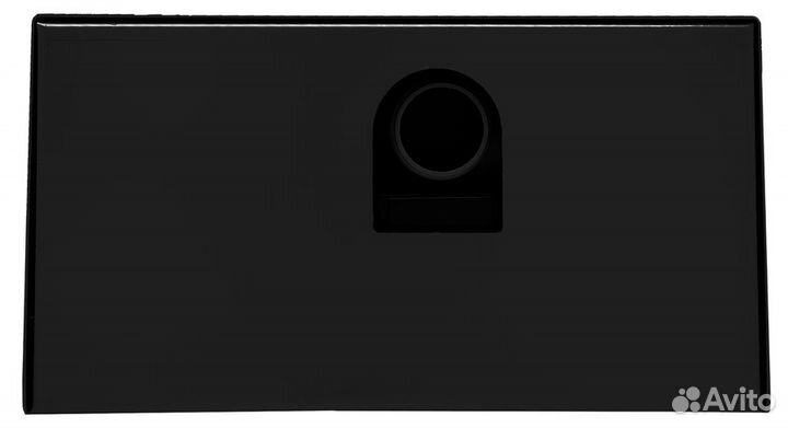 Металлическая сушилка для рук Merida stella R (чёрная)