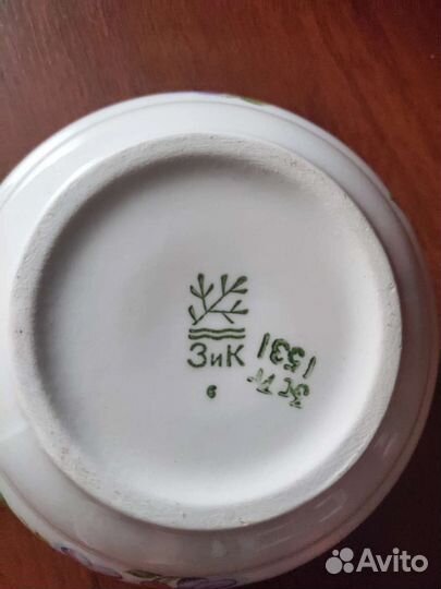 Набор столовой посуды Конаково СССР