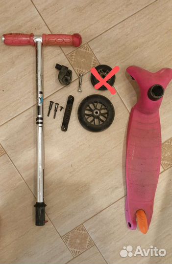 Запчасти на самокат Micro Mini