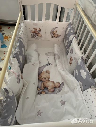 Бортики в кроватку