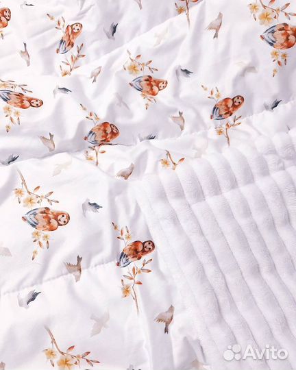 Белье постельное. Детское одеяло и подушка