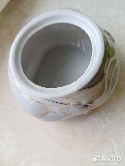 Статуэтка Бегемот, фарфор,ручная раб