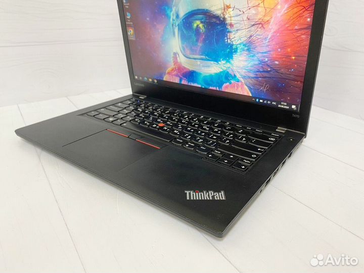 Ноутбук Lenovo thinkpad t470 Core i5 для игр учебы