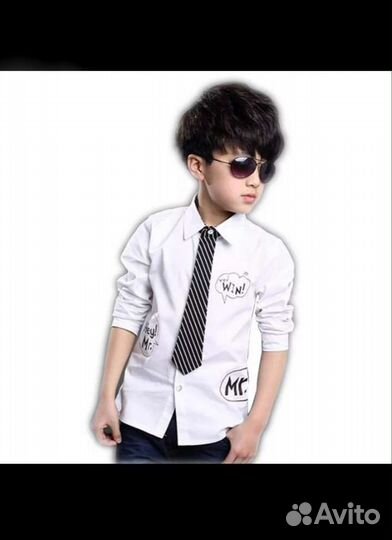 Рубашка с галстуком парадная 122