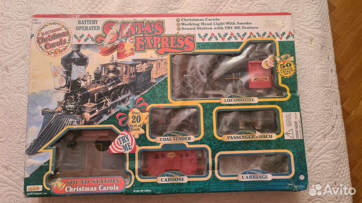 Железная дорога santa's express, Поезд