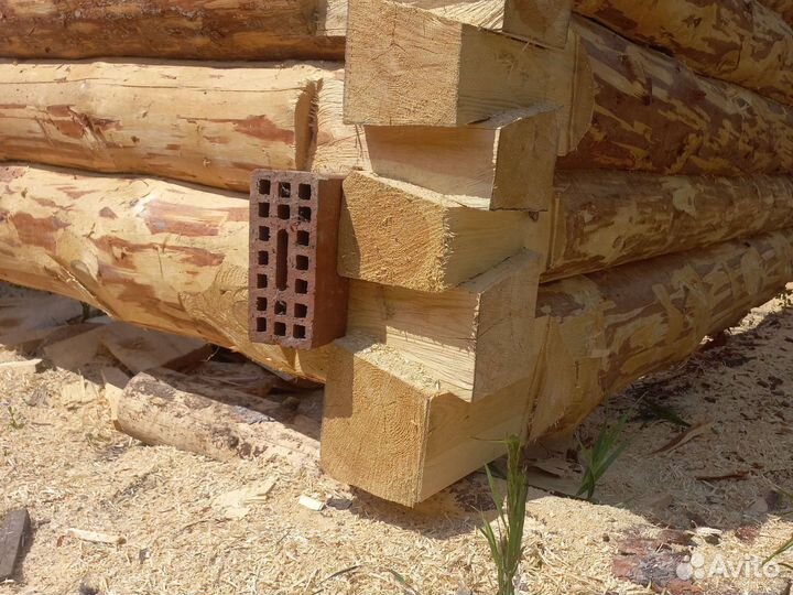 Сруб дом баня