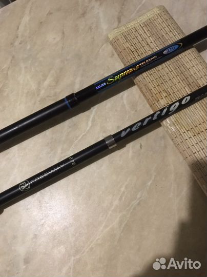 Спиннинги и подсачник