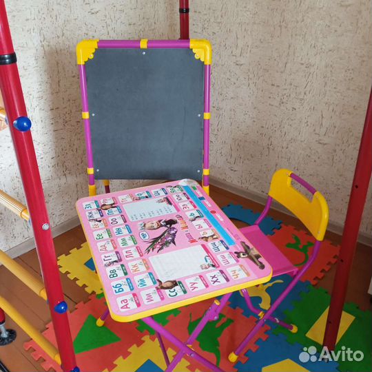 Мольберт стол стул детский