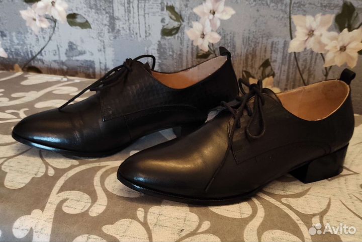 Туфли женские 36,5-37 размер натуральная кожа