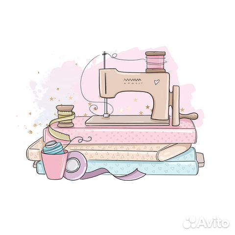 Подшив штор